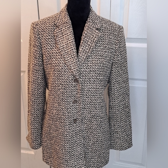 Austin Reed Wool/Mohair Blend Blazer/Coat    Size 10 - Picture 1 of 8